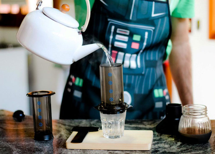 Cafeteira aeropress: Tipos de cafeteira